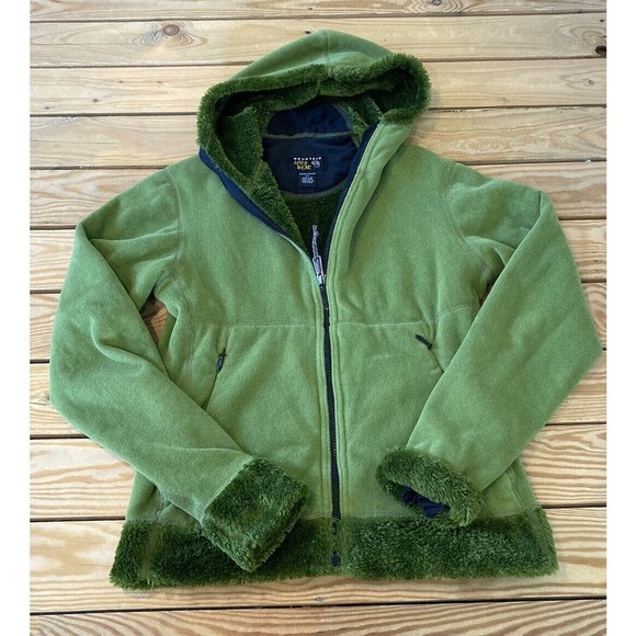 Mountain Hardwear Jackets & Blazers - Mountain Hardwear Full Zip Fleece Jacket Size Small Women’s Green